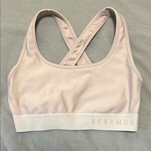 Under Armour Pink Racerback Sports Bra